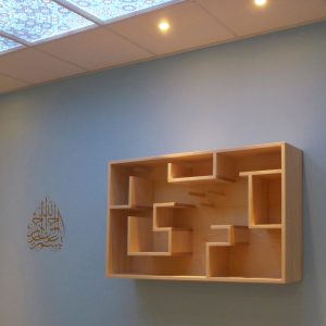 kasten islamitische gebedsruimte-vrouwen met interieur